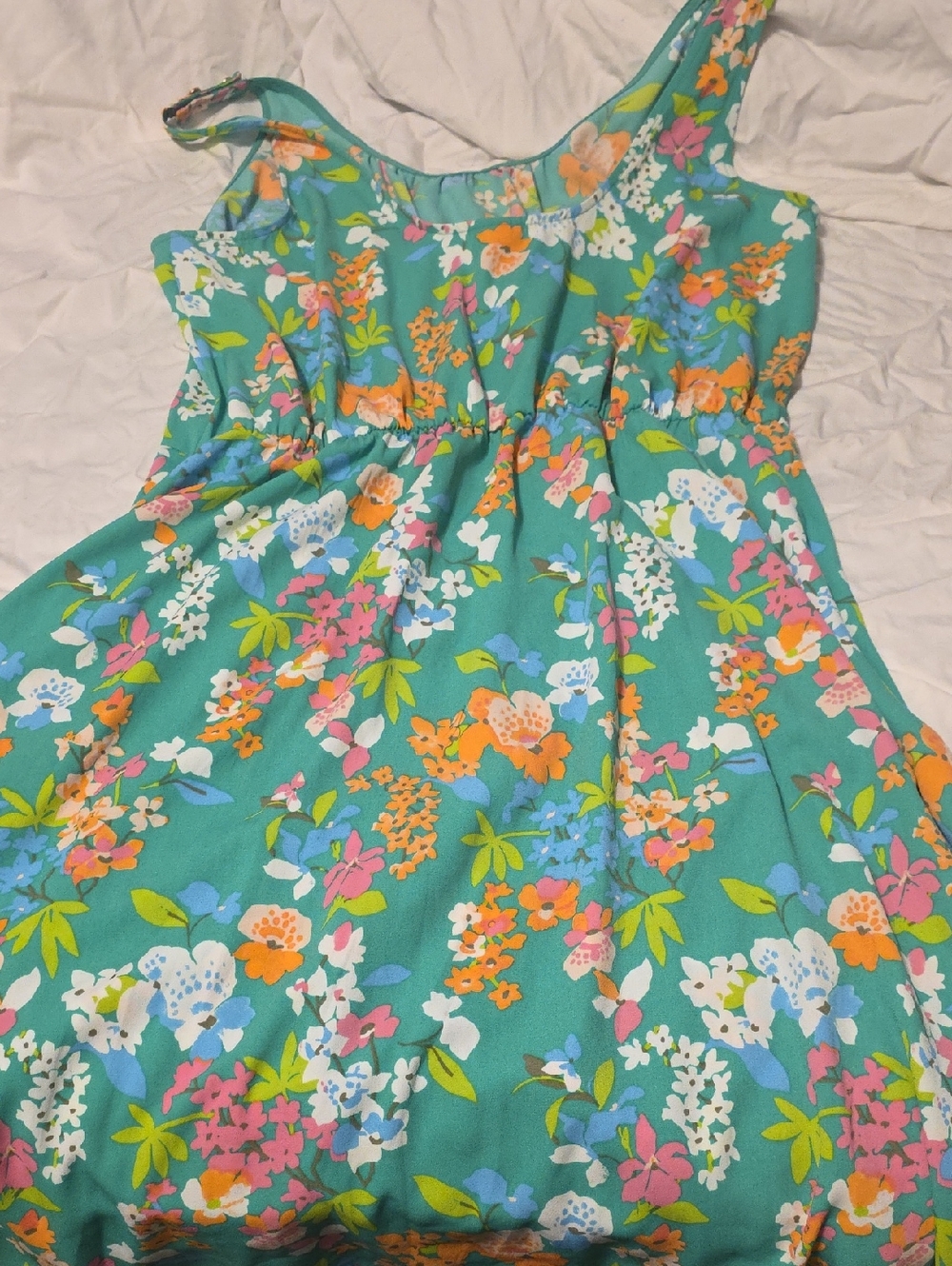A New Day Spring Floral Dress Xxl Like New - Picture 6 of 7